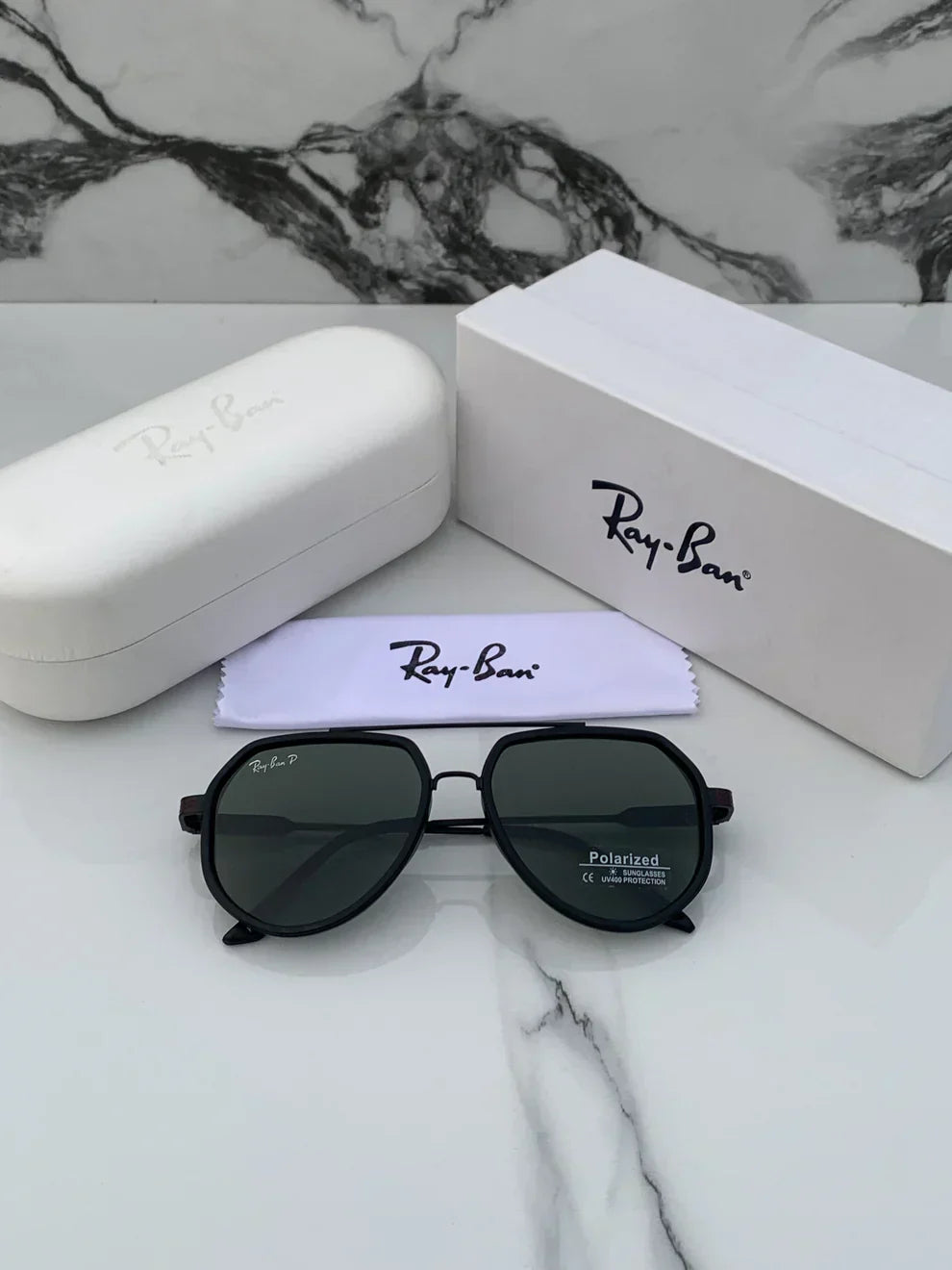 RB 301 green lens Sunglasses