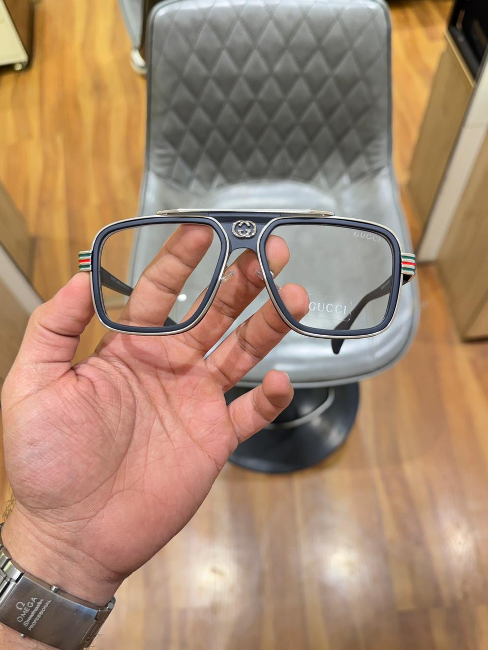 guccii 1295 silver plano