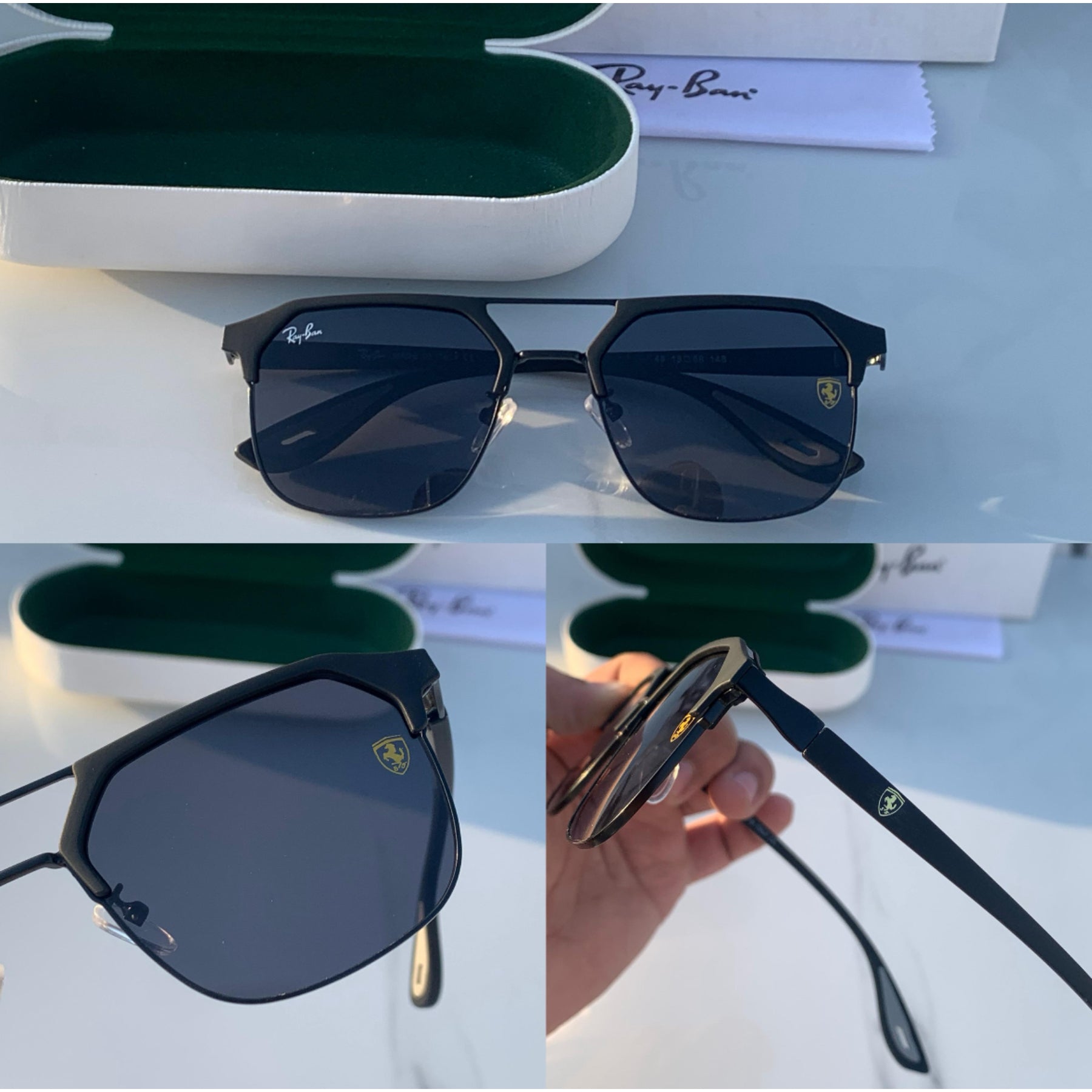 RB All Season Special Trending Slant  Fashionable Sunlight Eye Protected Hot Favourite Sunglasses For Unisex.