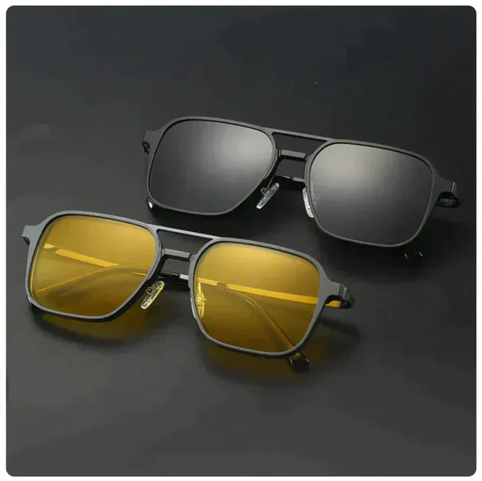 6 in 1 Magnetic Polarized Sunglasses