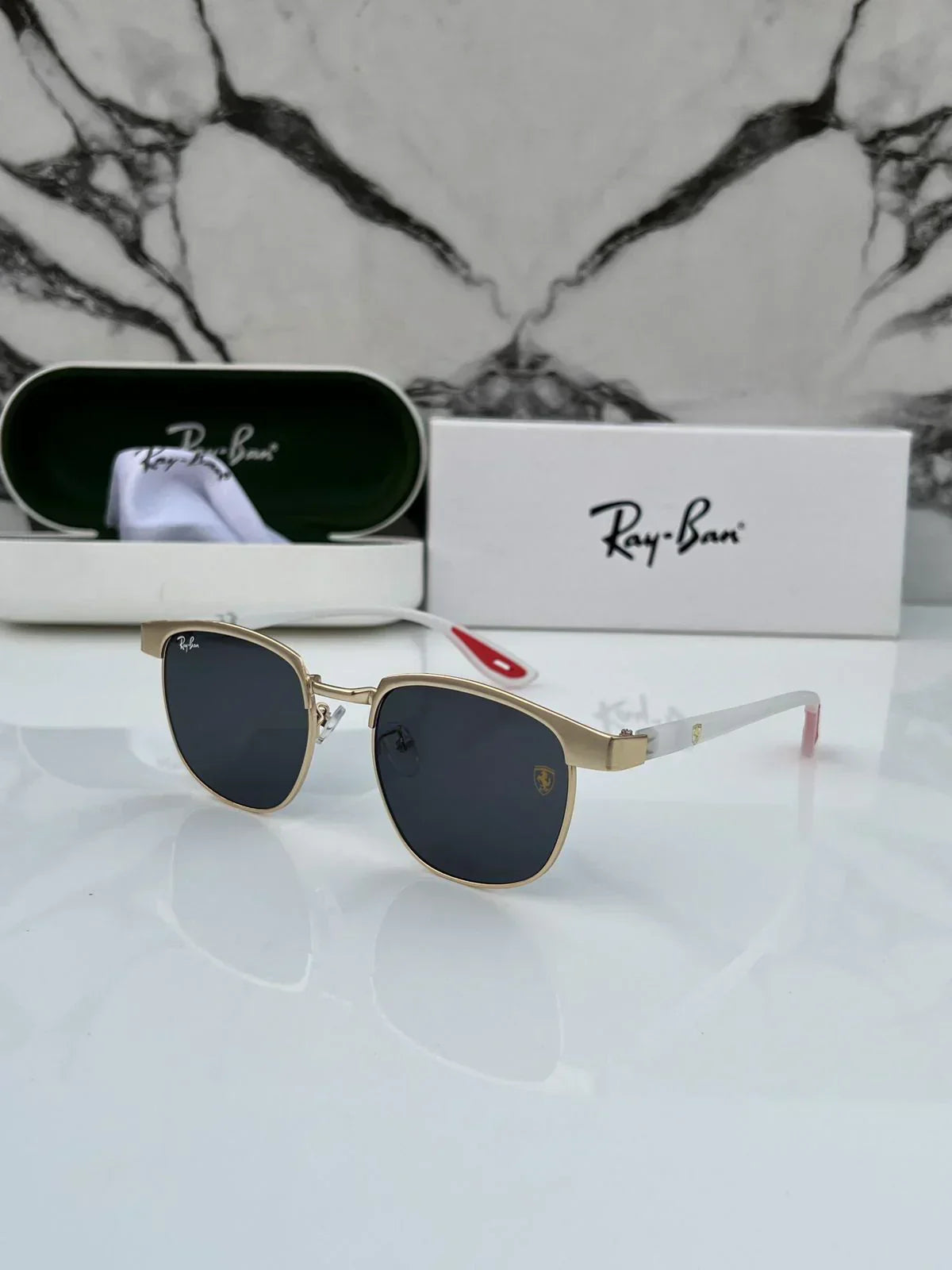 RB 03 Gold Polarized Sunglasses